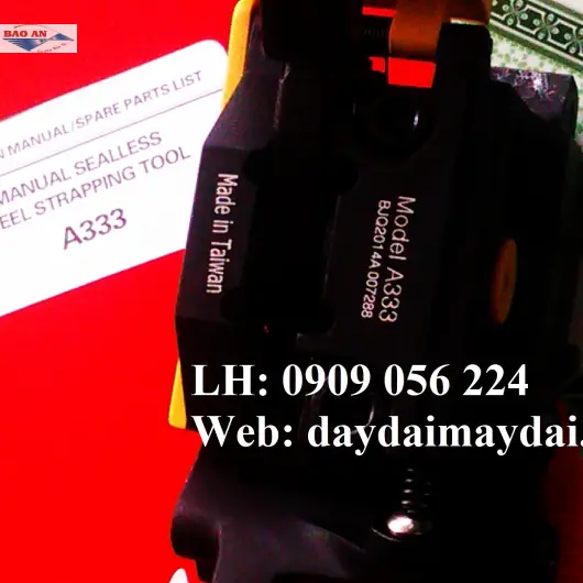 M&aacute;y đ&oacute;ng đai th&eacute;p d&ugrave;ng tay A333